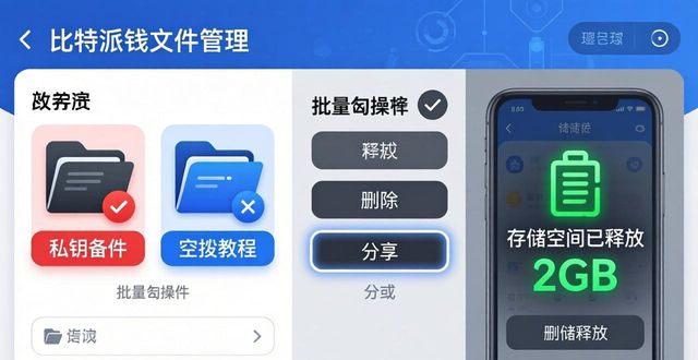 比特派钱包文件管理小技巧，下载文件不再乱