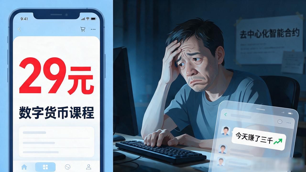 区块链基础课程是否值得购买_29元数字货币入门体验课是骗局吗_数字货币29元