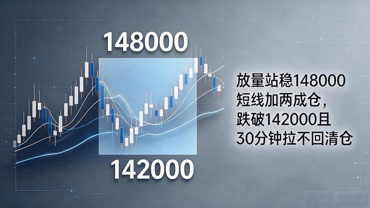 明天数字货币怎么操作？仓位打六折，BTC两个价位必须盯住