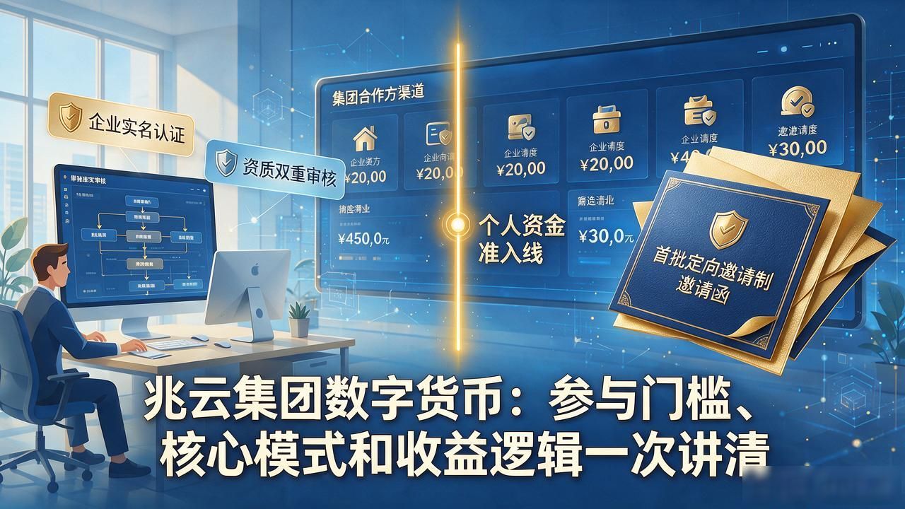 兆云集团数字货币：参与门槛、核心模式和收益逻辑一次讲清