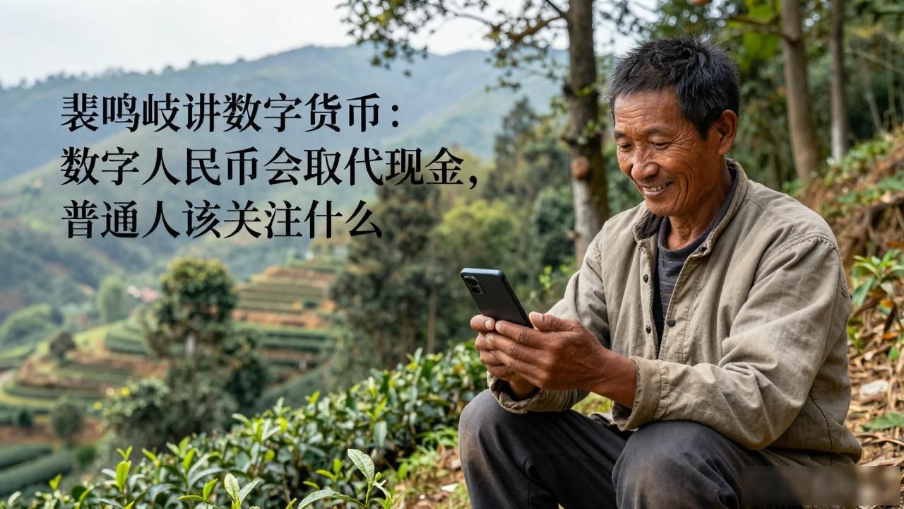 裴鸣岐讲数字货币：数字人民币会取代现金，普通人该关注什么