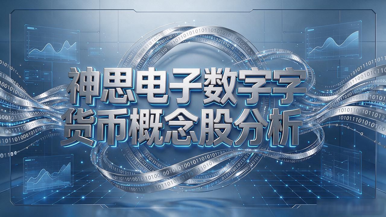 神思电子数字货币概念股分析：金融科技龙头的数字化布局