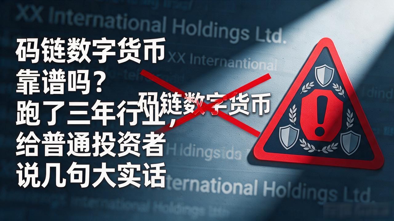 码链数字货币项目是否靠谱_码链数字货币靠谱吗_区块链数字资产投资风险解析