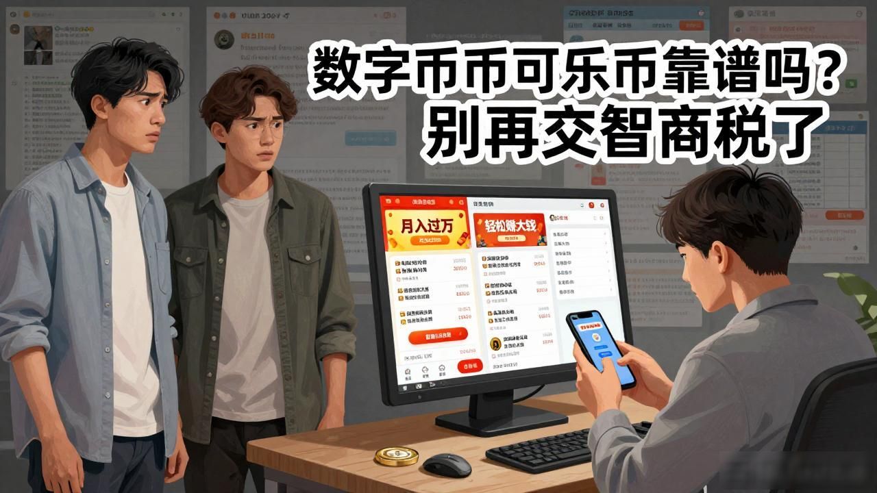 数字货币可乐币靠谱吗？别再交智商税了