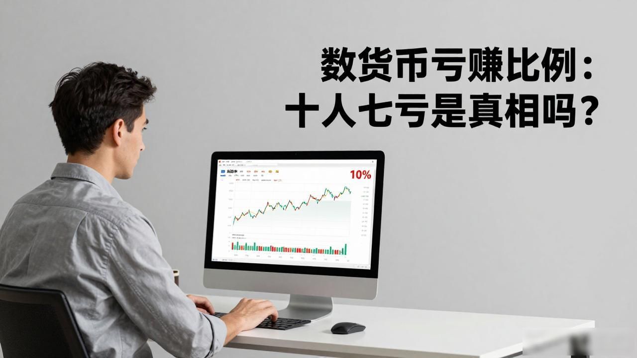 数字货币亏赚比例：十人七亏是真相吗？