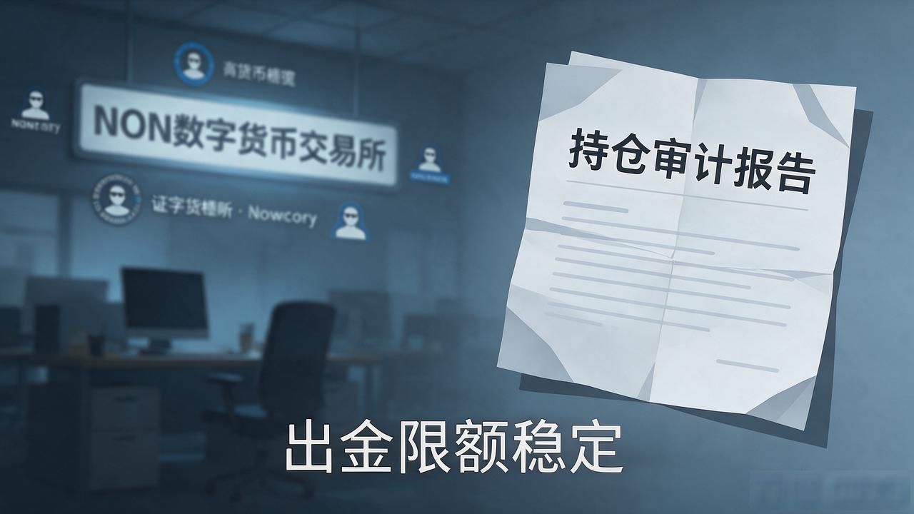 NON数字货币交易所靠谱吗？这几个细节比宣传更说明问题