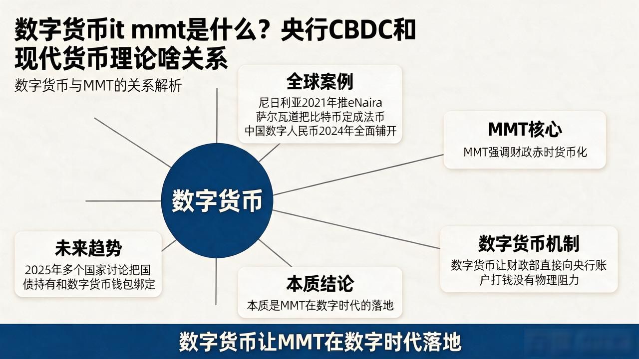 数字货币it mmt是什么？央行CBDC和现代货币理论啥关系