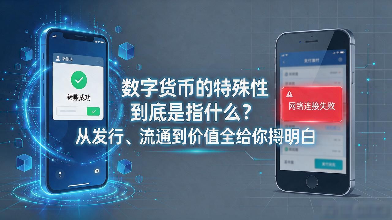 数字货币的特殊性到底是指什么？从发行、流通到价值全给你捋明白