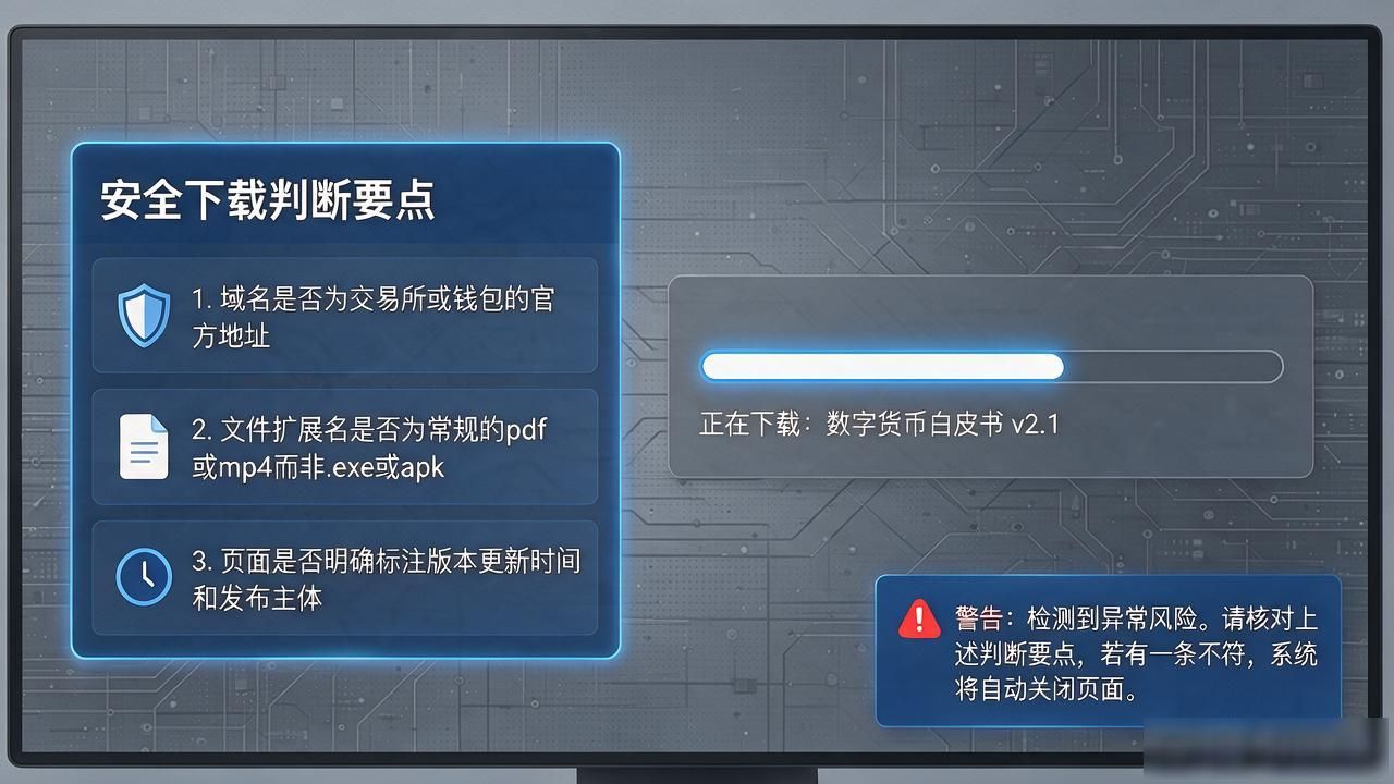 转数字货币教程下载资源那么多，怎么分辨真假？老手教你几步判断