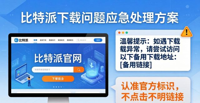 比特派下载遇到问题？应急处理方案来了