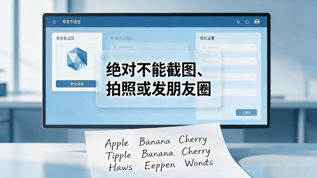 数字货币钱包怎么申请？跟着这几步走就行
