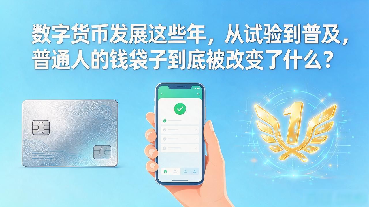 数字货币发展这些年，从试验到普及，普通人的钱袋子到底被改变了什么