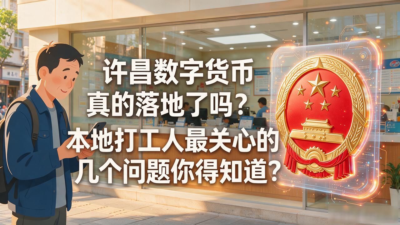许昌数字货币真的落地了吗？本地打工人最关心的几个问题你得知道