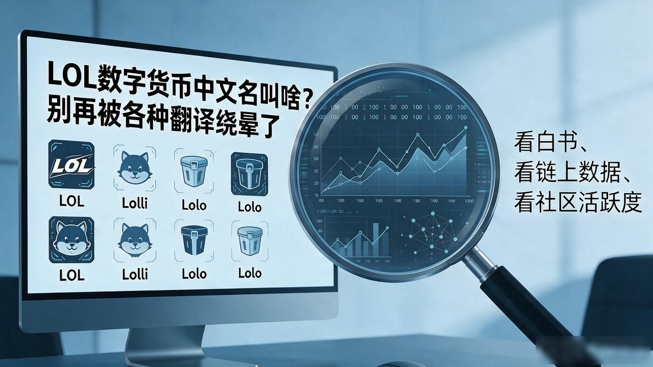 LOL数字货币中文名叫啥？别再被各种翻译绕晕了