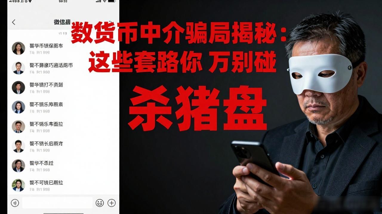 数字货币中介骗局揭秘：这些套路你千万别碰