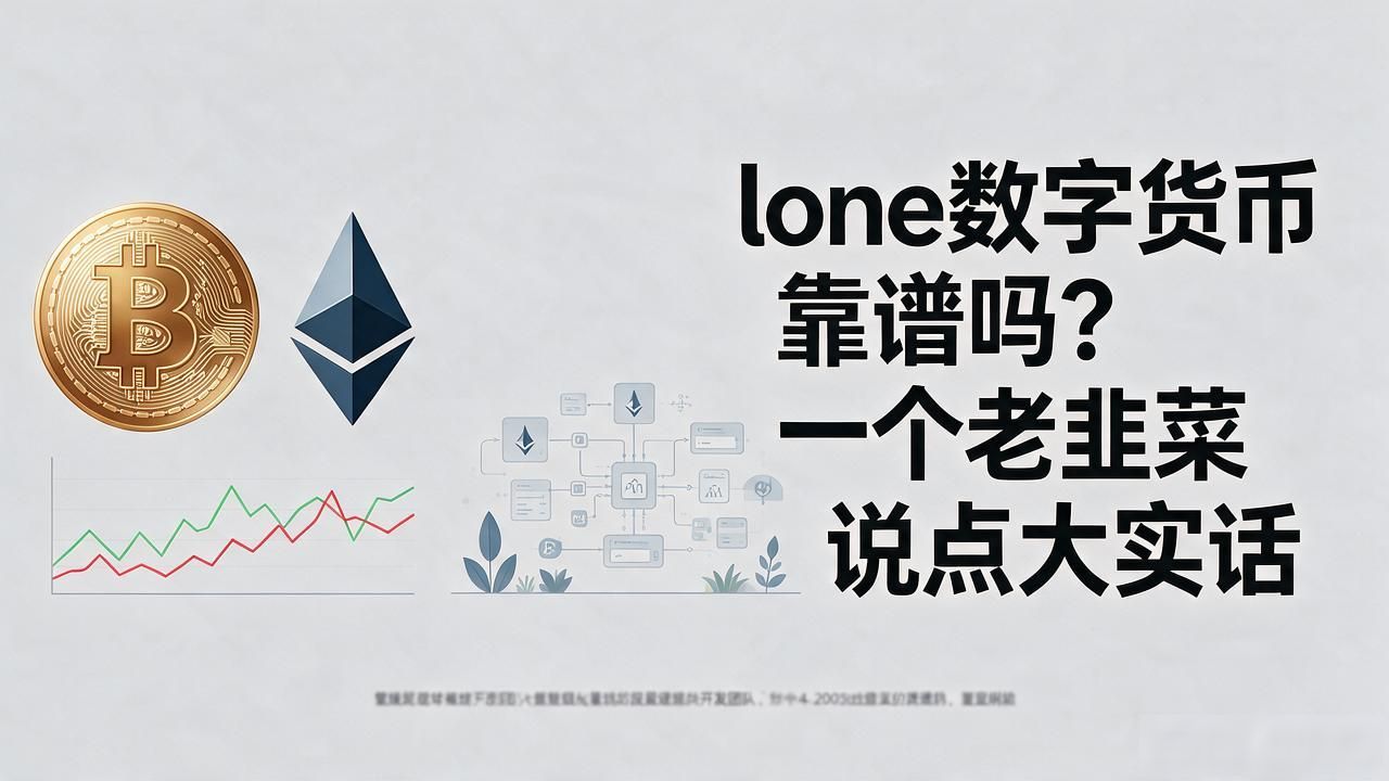 lone数字货币靠谱吗？一个老韭菜说点大实话