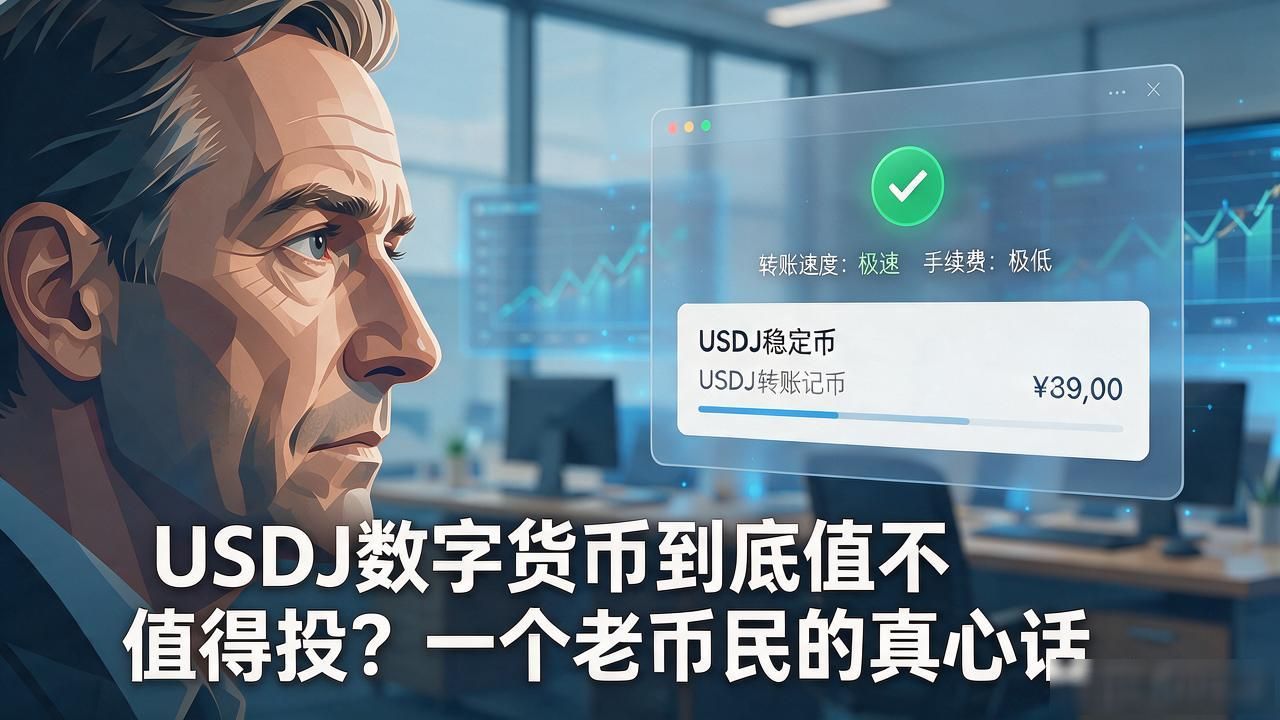 USDJ数字货币到底值不值得投？一个老币民的真心话