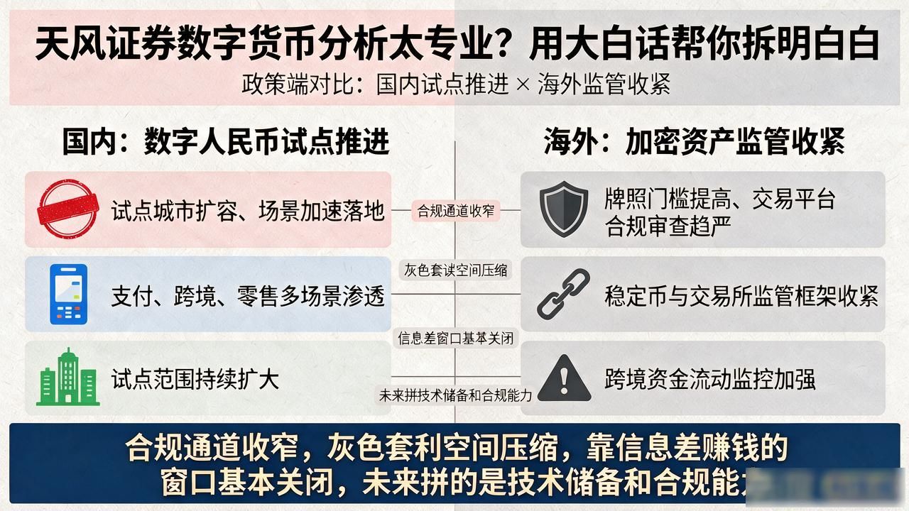 天风证券数字货币分析太专业？用大白话帮你拆明白
