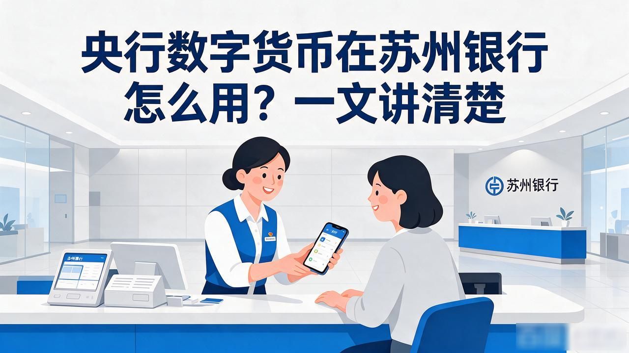 央行数字货币在苏州银行怎么用？一文讲清楚