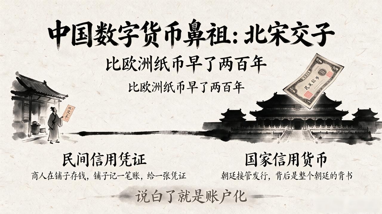 中国数字货币鼻祖：北宋交子，比欧洲纸币早了两百年