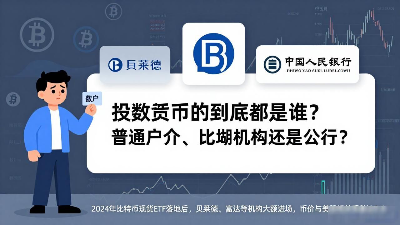 投数字货币的到底都是谁？普通散户、华尔街机构还是央行？