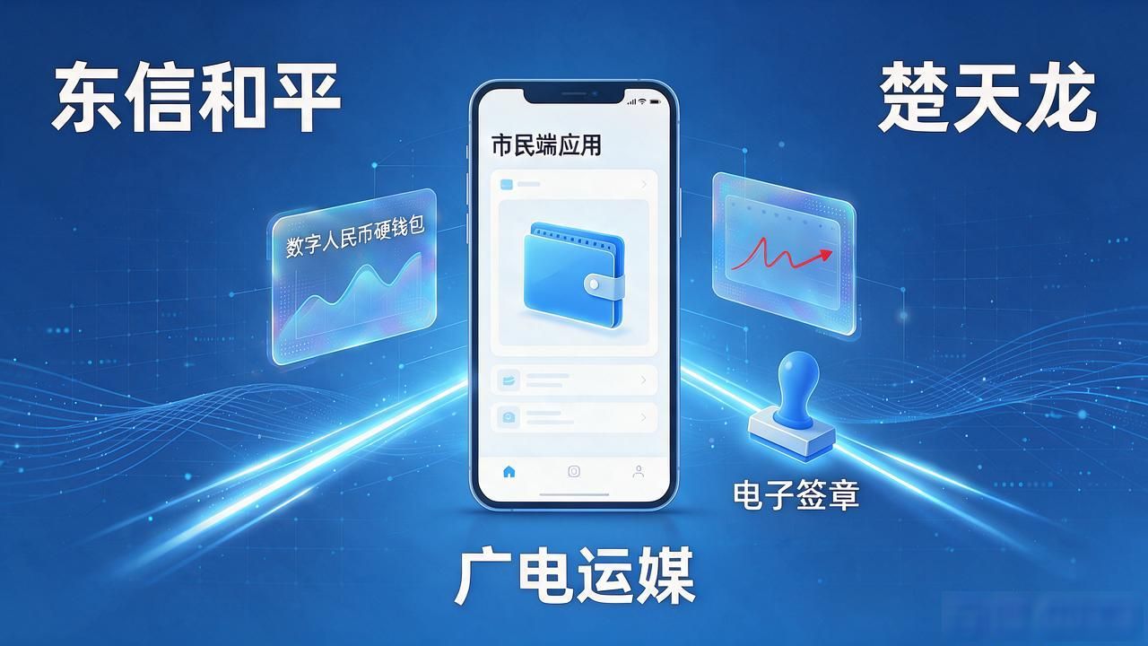 东信和平楚天龙广电运媒_国资数字货币概念股_国资数字货币试点