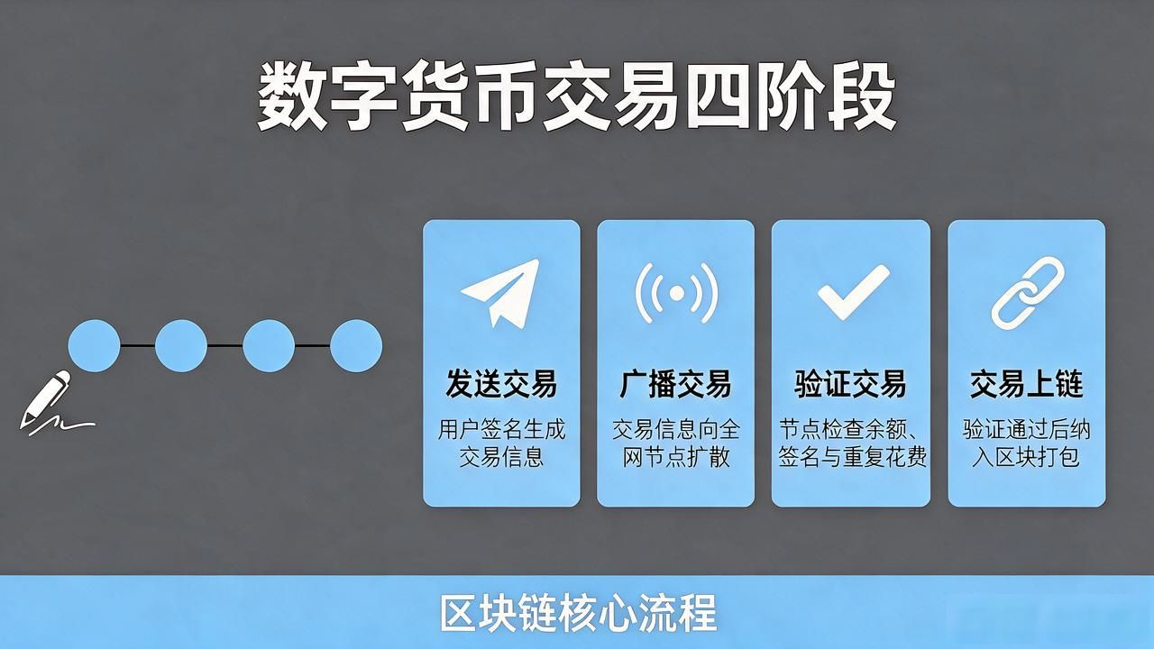 数字货币原理图详解：一文看懂区块链、共识机制与交易流程
