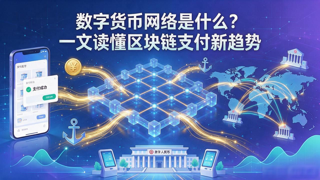 数字货币网络是什么？一文读懂区块链支付新趋势