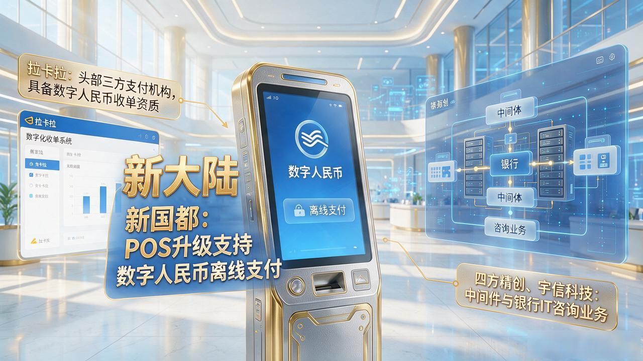 A股数字货币系统上市公司，真正切入核心业务的就这几家