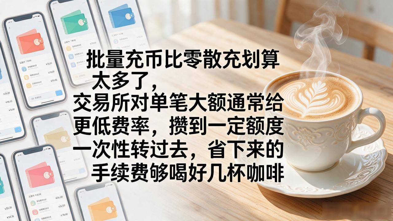 数字货币充币手续费到底能不能少？充筹省钱这几招真的管用